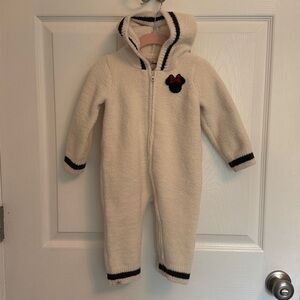 Barefoot Dreams Disney Baby Zip Onesie